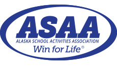 Alaska School Activities Association logo.