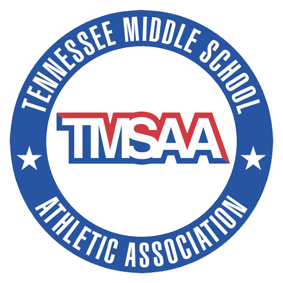 Tennessee Middle School Athletic Association logo.